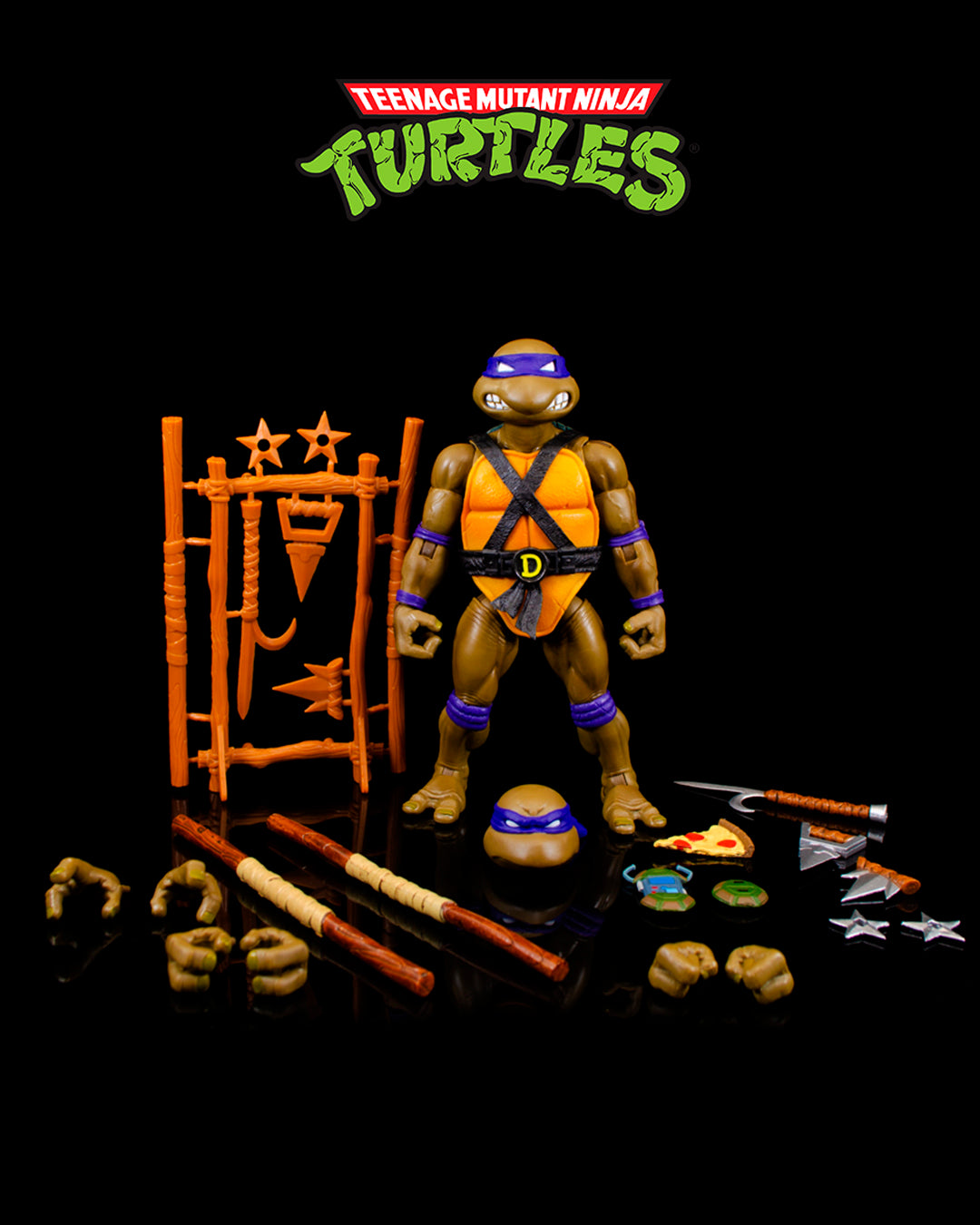 Figura Donatello Tortugas Ninja 18 cm Neca