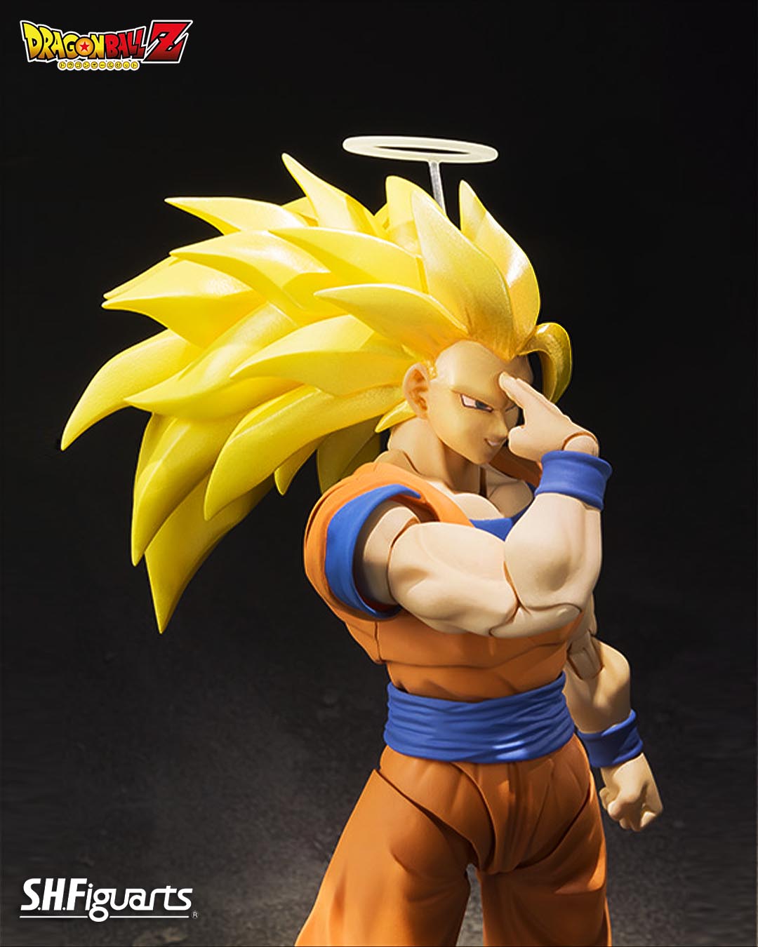 Dragon Ball Z Figura S.H. Figuarts SSJ 3 Son Goku 16 cm