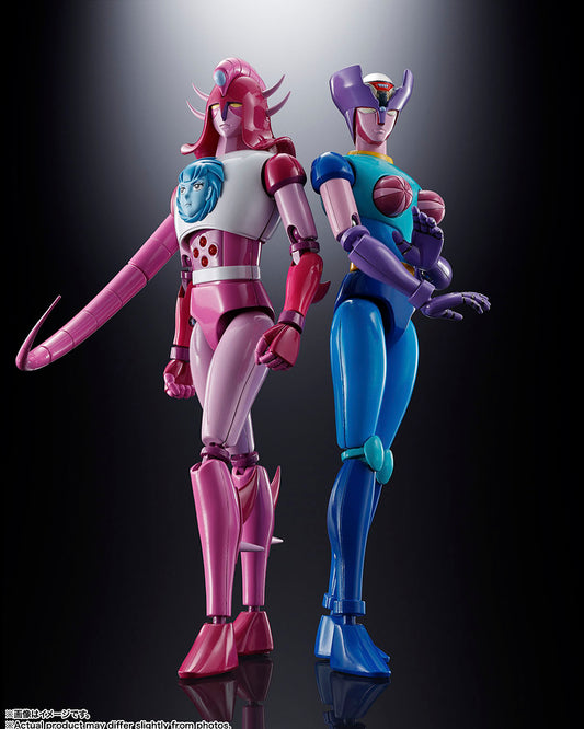 GX-108 Rhein X1 & GX/11R Dianan a set 2 Figuras 17cm Mazinguer Z Soul of Chogokin