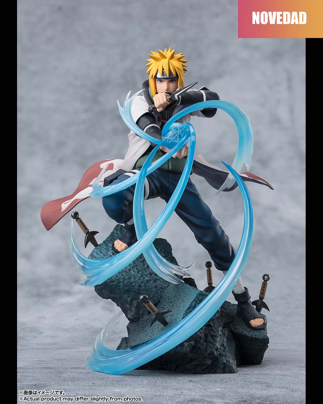 Minato Namikaze- Rasengan- Super Fierce Battle Fig.20cm NAruto Shipuden Figuarts Zero