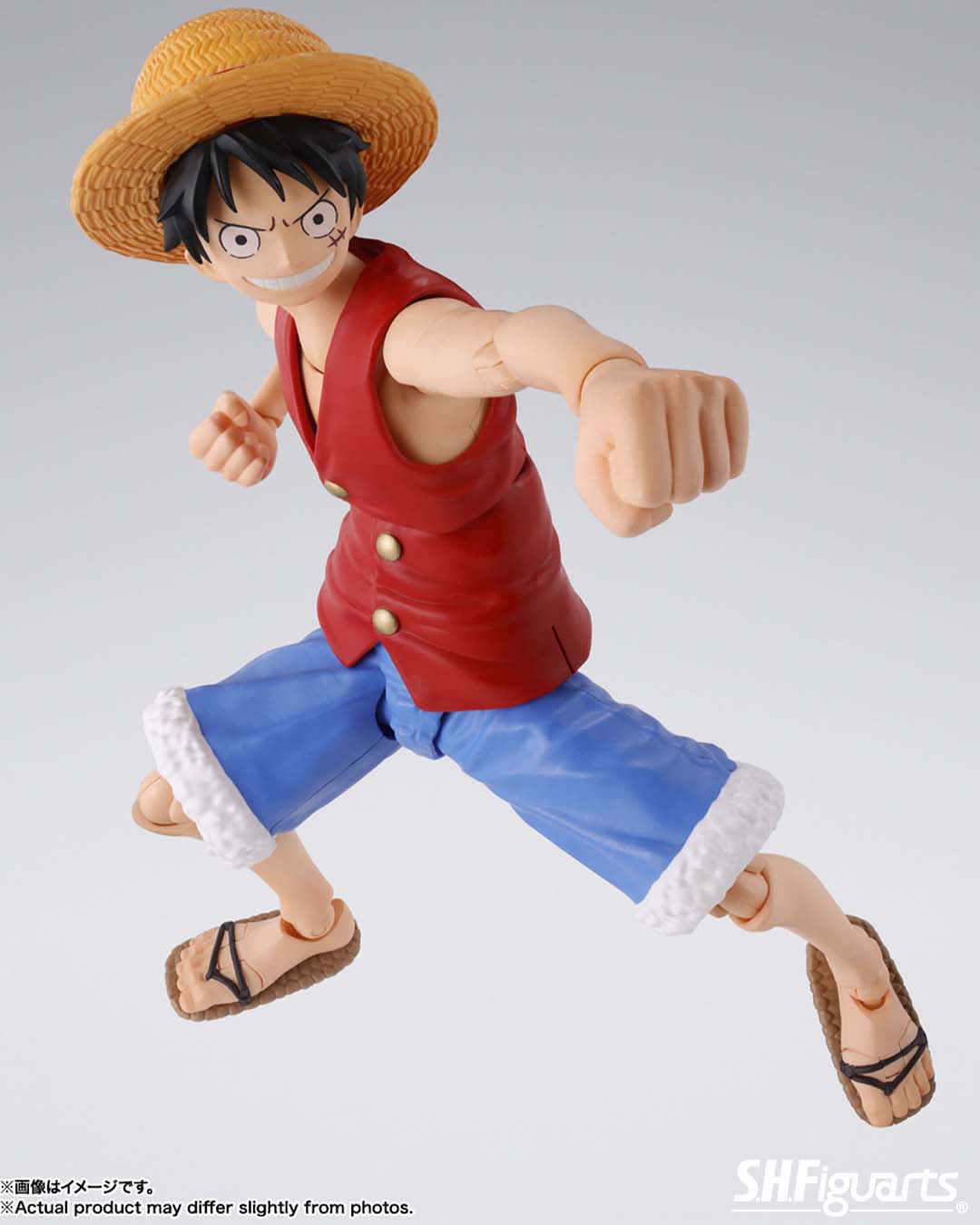 Monkey D. Luffy- Romance Dawn- Fig. 14,5 cm One Piece SH Figuarts.