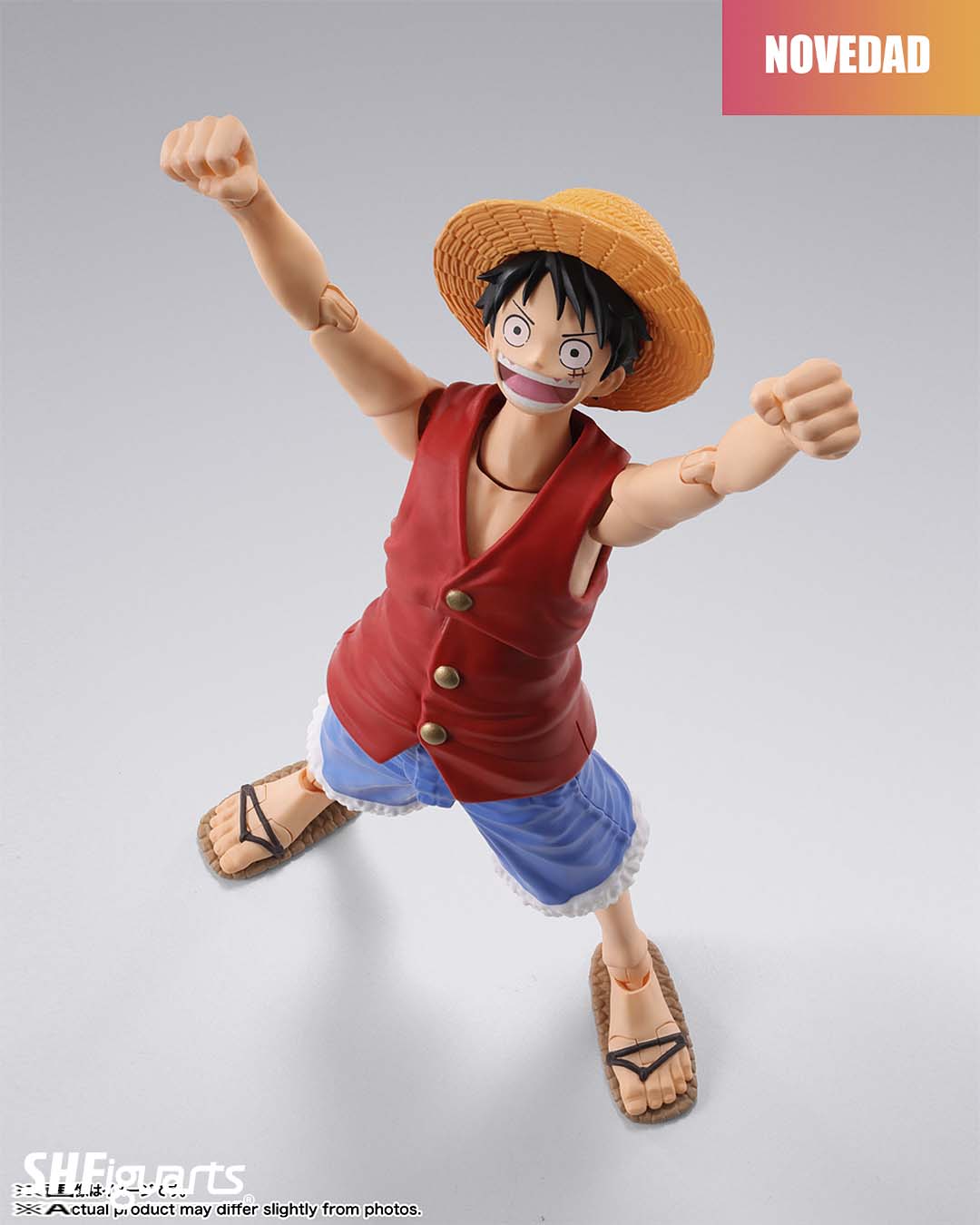 Monkey D. Luffy- Romance Dawn- Fig. 14,5 cm One Piece SH Figuarts.