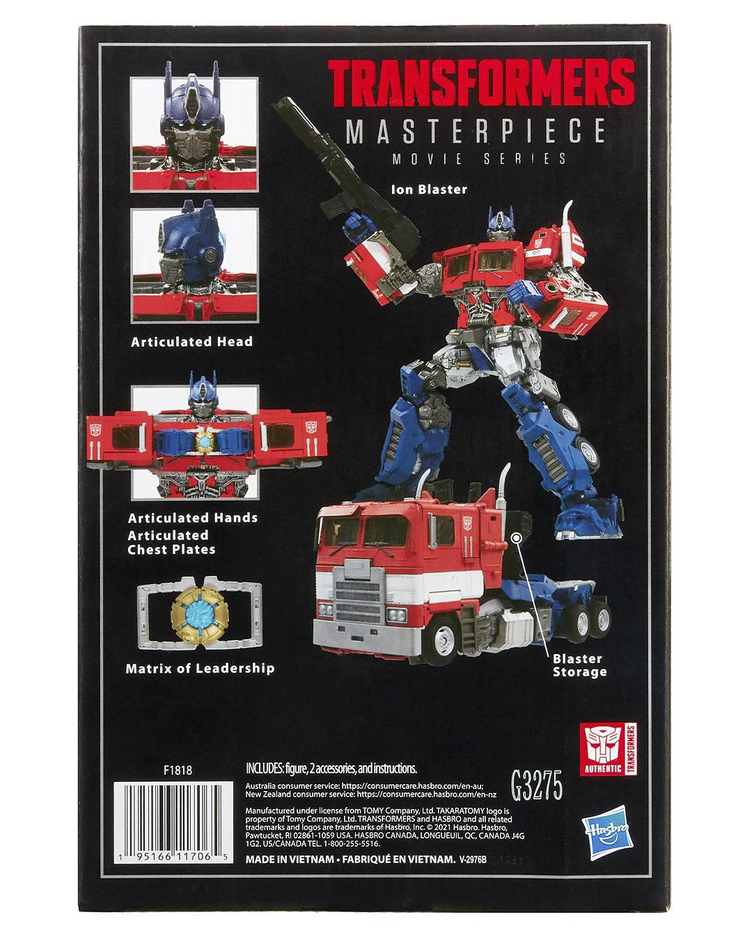 MPM-12 Optimus Prime Fig. 28cm Transformers Bumblebee MAsterpiece Movie RE-RUN