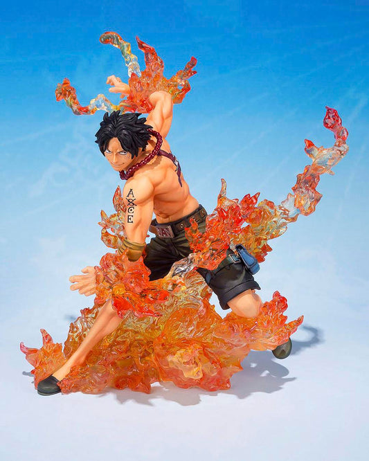 One Piece Estatua PVC FiguartsZERO Portgas D. Ace Brother's Bond 16 cm