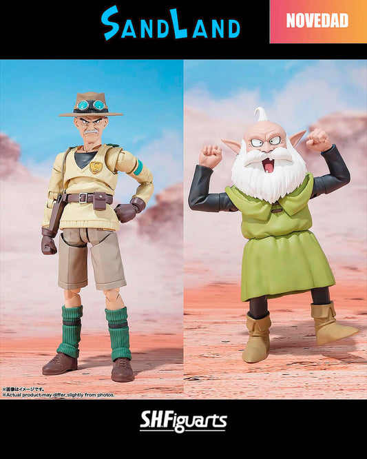 Rao & Thief Pack 2 fig. 15& 11cm Sand Land SH Figuarts