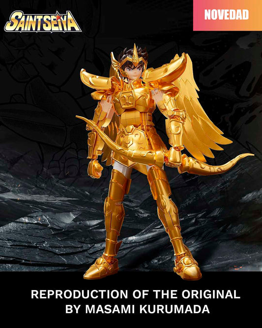 Sagittarius The Gold Archer Set Construccion 47cm Saint Seiya