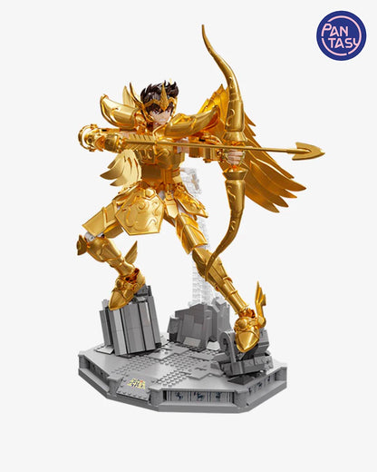 Sagittarius The Gold Archer Set Construccion 47cm Saint Seiya