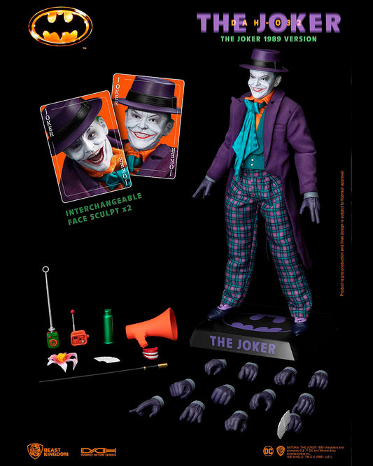 Batman 1989 Figura Dynamic 8ction Heroes 1/9 The Joker 21 cm