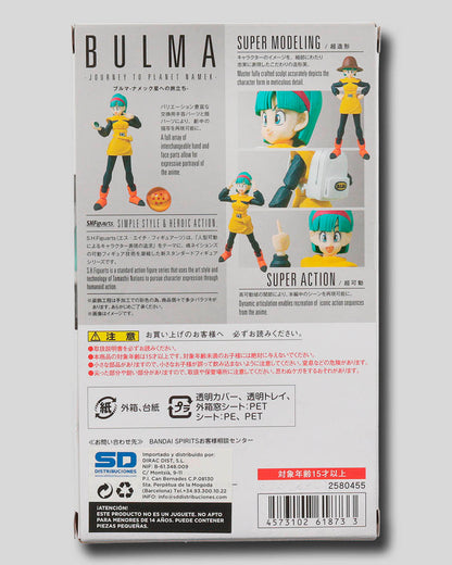 Bulma Journey to planet Namek. Figura 14cm Dragon Ball SH Figuarts