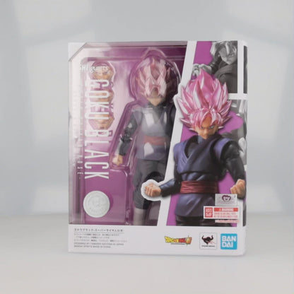 Figura Black Goku Super Saiyan Rose. Dragon Ball Super. SH Figuarts