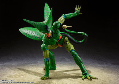 Cell First Form version 17 cm Dragon Ball Z SH Figuarts.