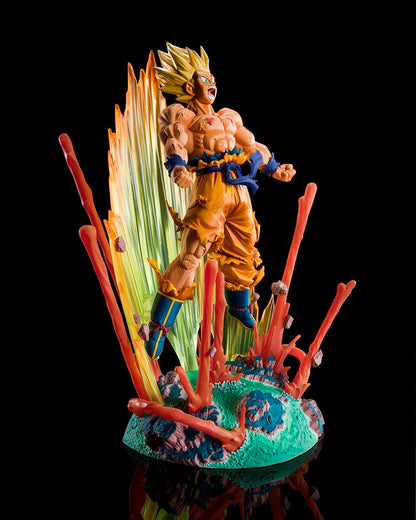 Dragon Ball Z Estatua PVC FiguartsZERO (Extra Battle) Super Saiyan Son Goku -Are You Talking About Krillin?!!!!!- 27 cm