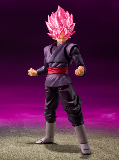 Figura Black Goku Super Saiyan Rose. Dragon Ball Super. SH Figuarts