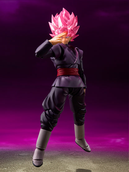 Figura Black Goku Super Saiyan Rose. Dragon Ball Super. SH Figuarts