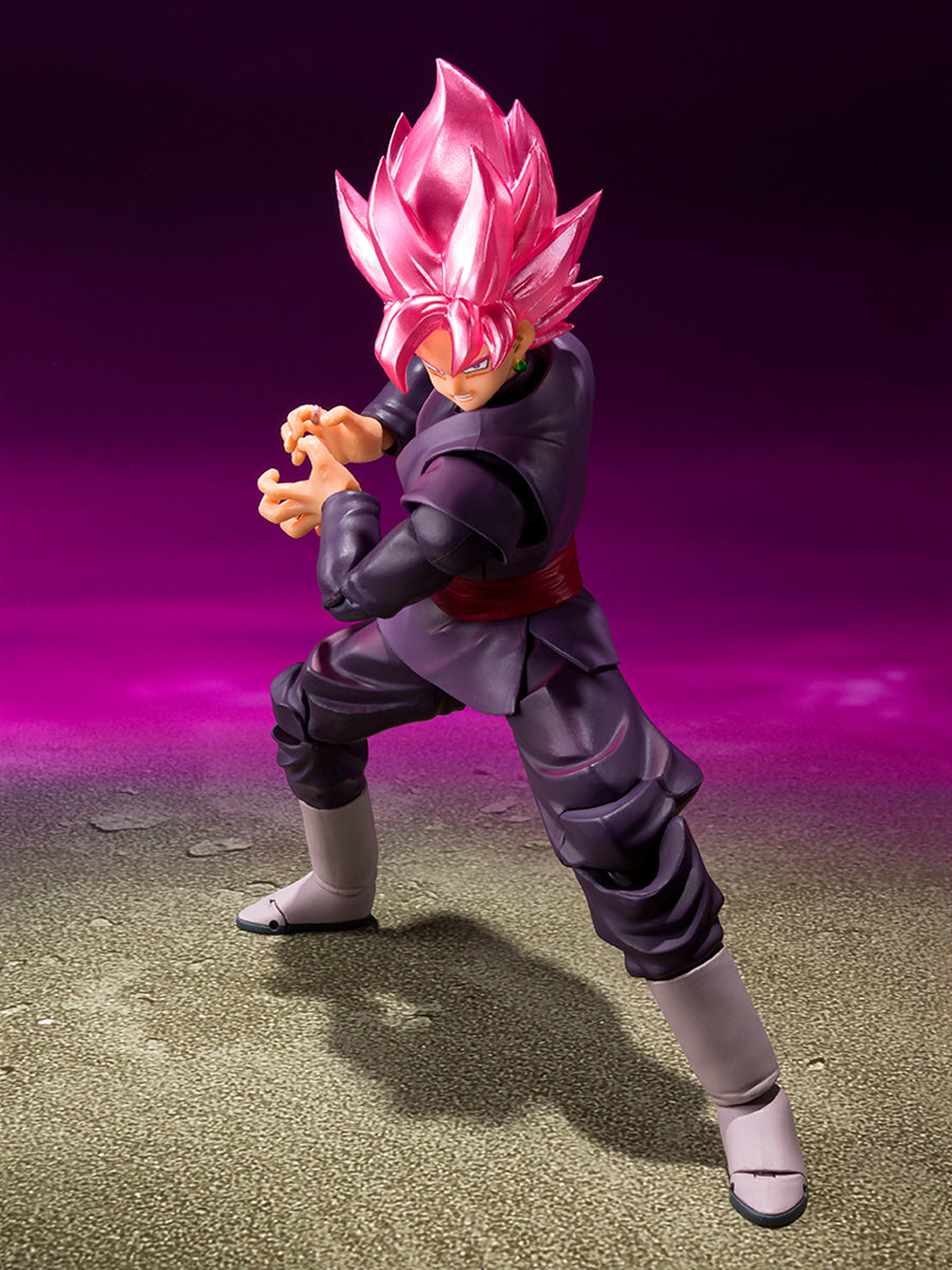 Figura Black Goku Super Saiyan Rose. Dragon Ball Super. SH Figuarts