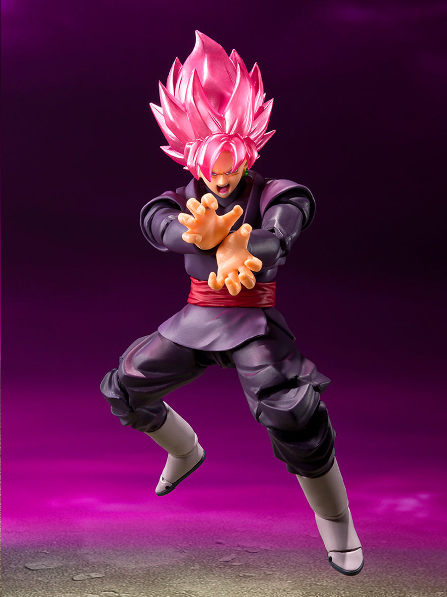 Figura Black Goku Super Saiyan Rose. Dragon Ball Super. SH Figuarts