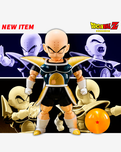 Krillin Battle Clothes Figura 11cm Dragon Ball Z SH Figuarts.