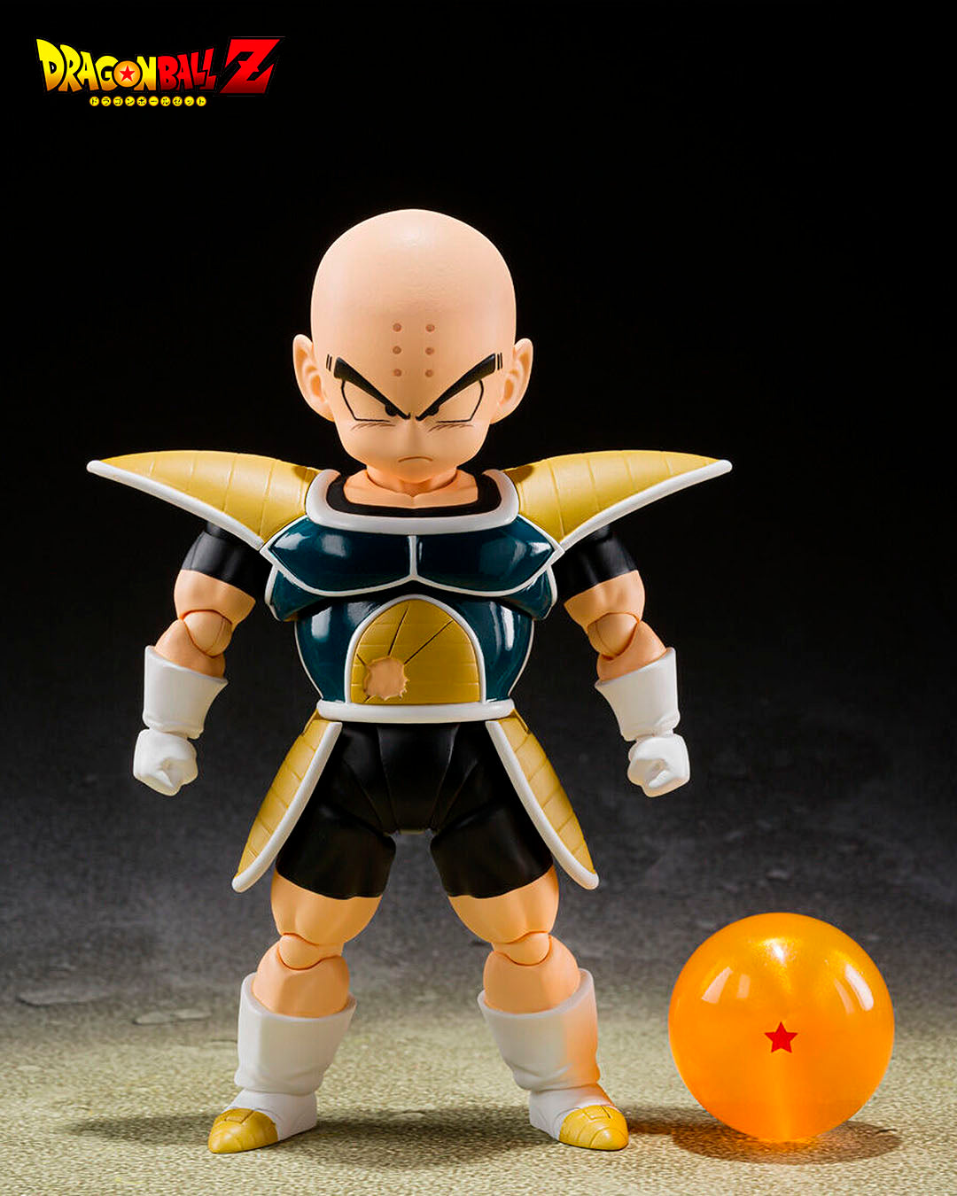 Krillin Battle Clothes Figura 11cm Dragon Ball Z SH Figuarts.