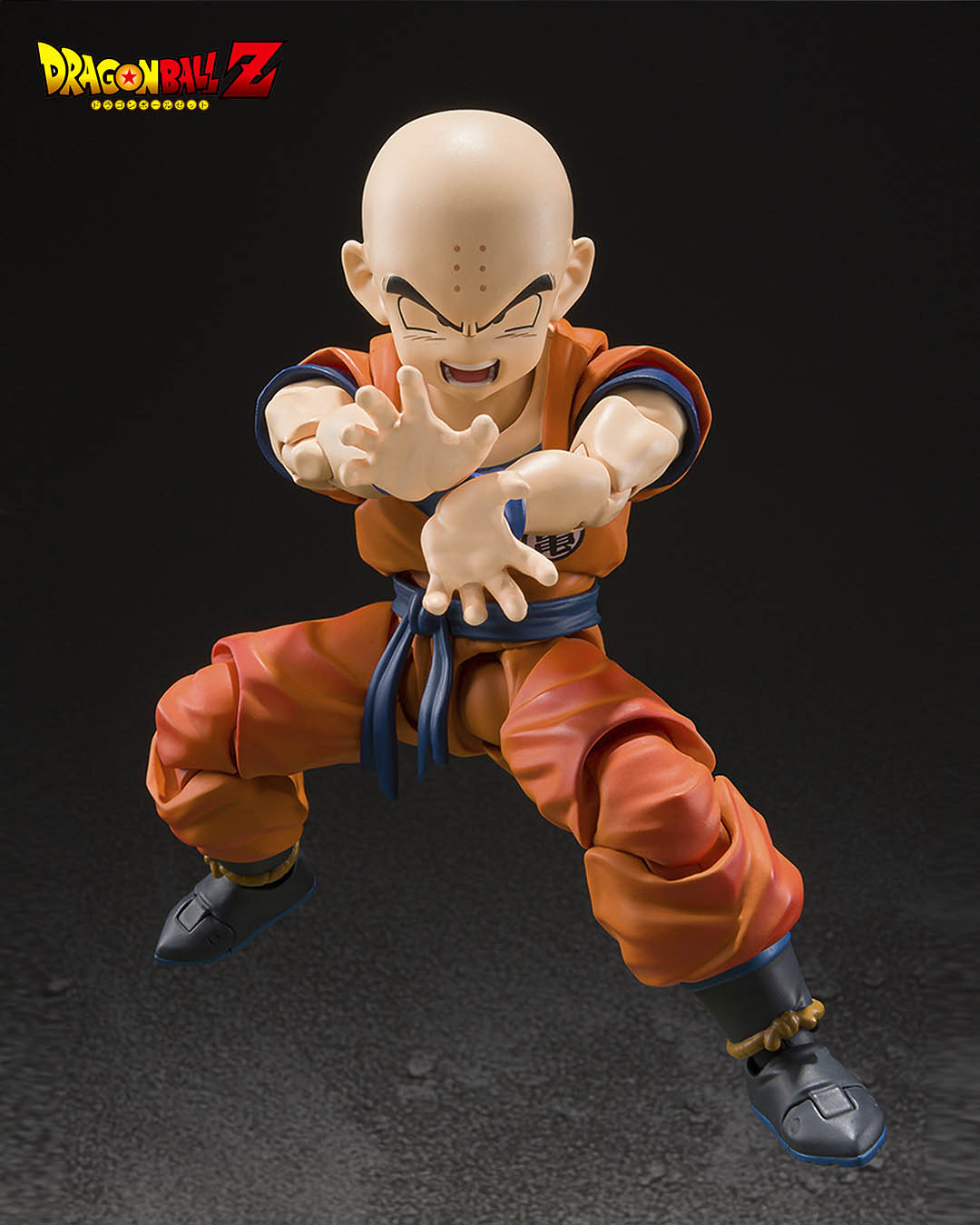 Krillin Earth's strongest man. Figura 11,5 cm Dragon Ball Z SH Figuarts.RE-ISSUE