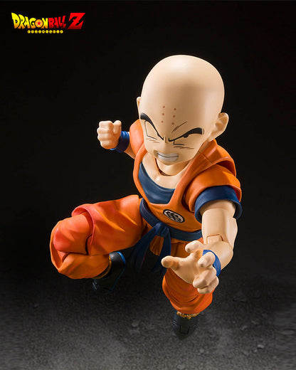 Krillin Earth's strongest man. Figura 11,5 cm Dragon Ball Z SH Figuarts.RE-ISSUE