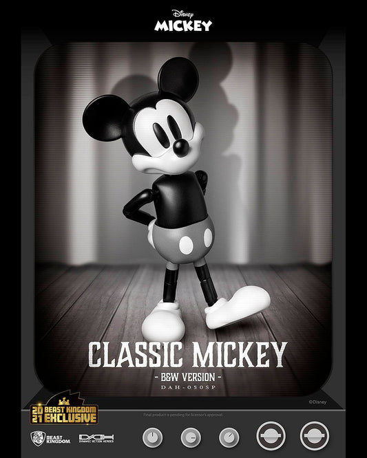 Figura Dynamic 8ction Heroes 1/9 Mickey Classic Version B&W Version 21 cm. Disney