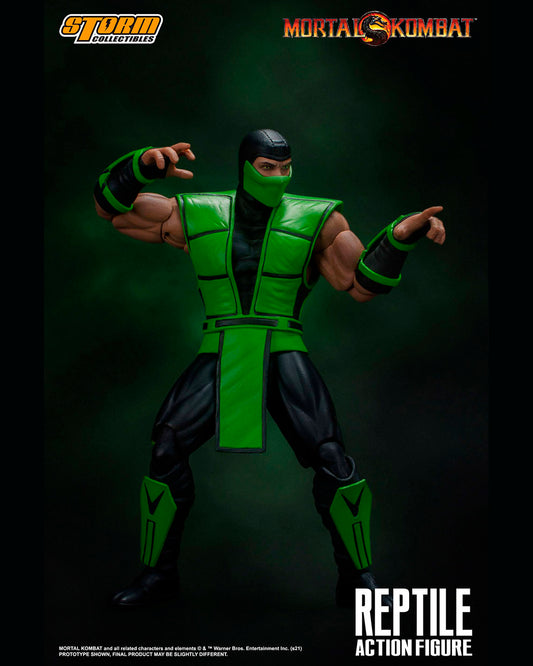 Mortal Kombat Figura 1/12 Reptile 18 cm