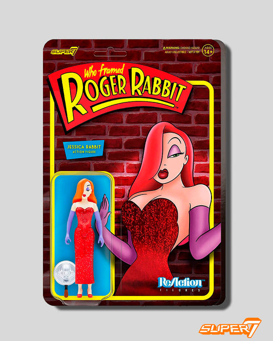 ¿Quién engañó a Roger Rabbit? Figura ReAction Jessica Rabbit 10 cm