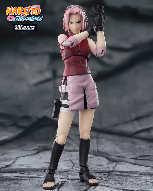 Sakura Haruno Inheritor Tsunade's indominable will. Fig 14cm Naruto Shippuden SH Figuarts