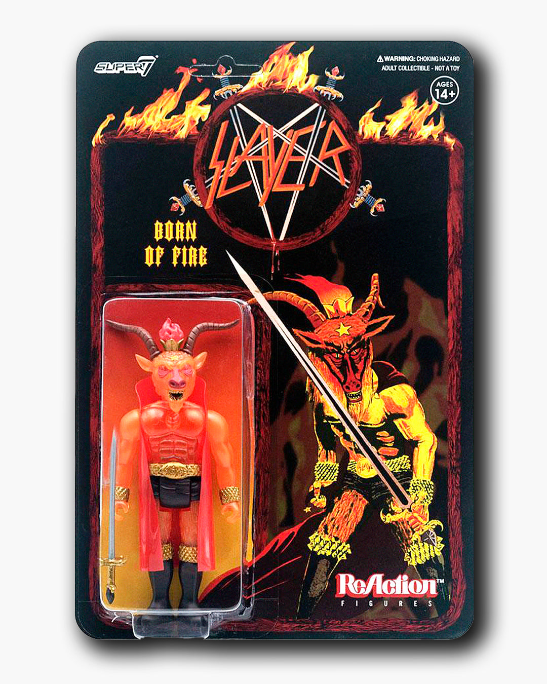 Minotaur Slayer Super 7 ReAction Figura de Acción