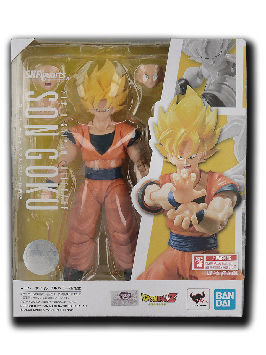 Son Goku Super Saiyan full power. Dragon Ball Z SH Figuarts.RE-RUN