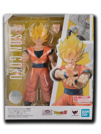 Son Goku Super Saiyan full power. Dragon Ball Z SH Figuarts.RE-RUN