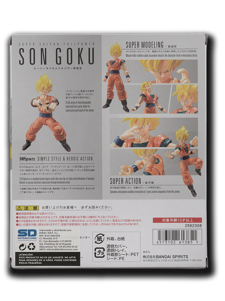 Son Goku Super Saiyan full power. Dragon Ball Z SH Figuarts.RE-RUN