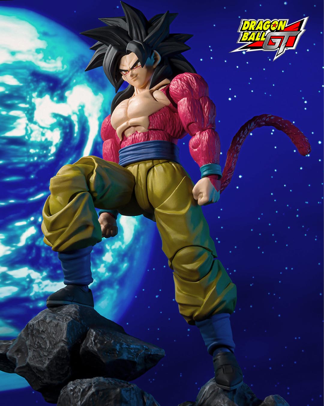 Super Saiyan 4 Son Goku. Figura 15cm Dragon Ball GT SH Figuarts.