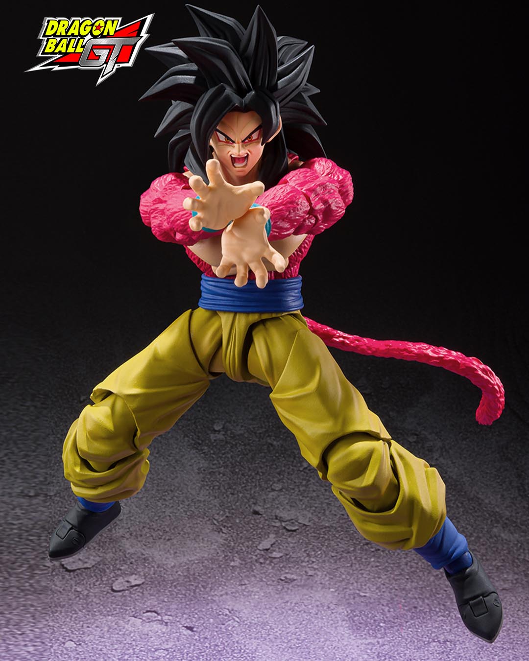 Super Saiyan 4 Son Goku. Figura 15cm Dragon Ball GT SH Figuarts.