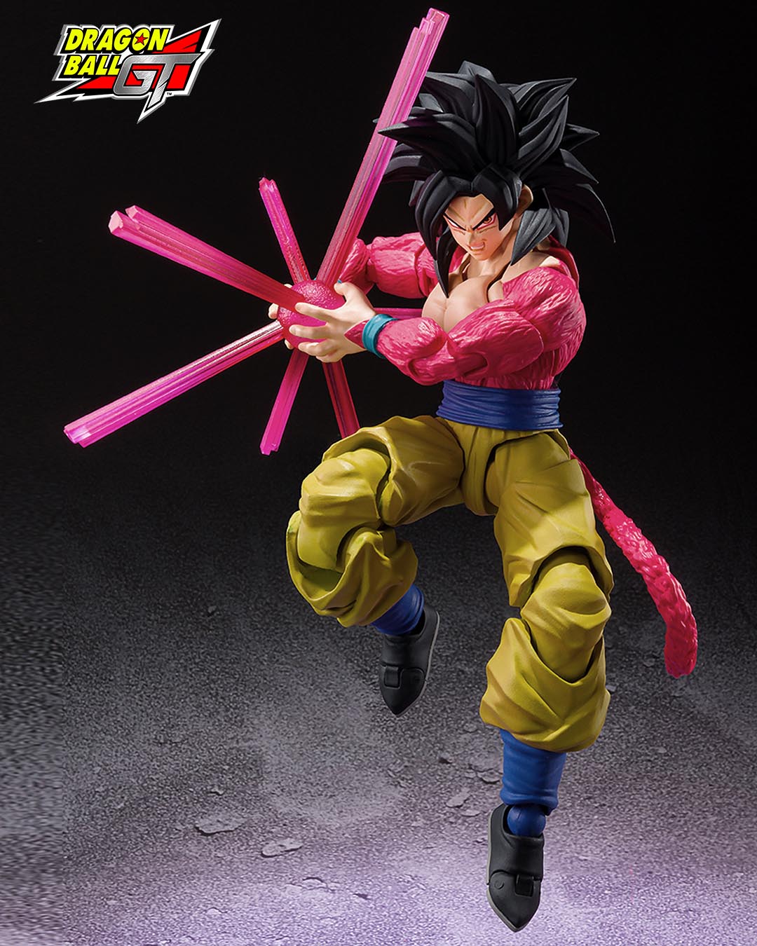 Super Saiyan 4 Son Goku. Figura 15cm Dragon Ball GT SH Figuarts.