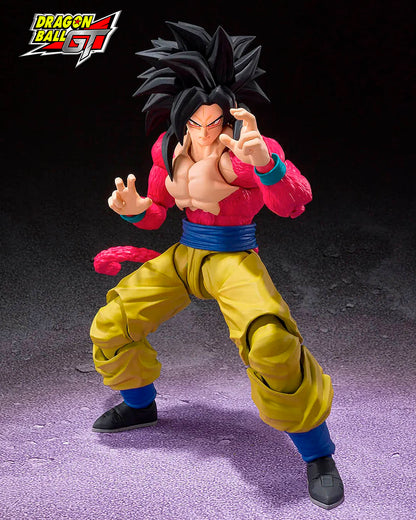 Super Saiyan 4 Son Goku. Figura 15cm Dragon Ball GT SH Figuarts.