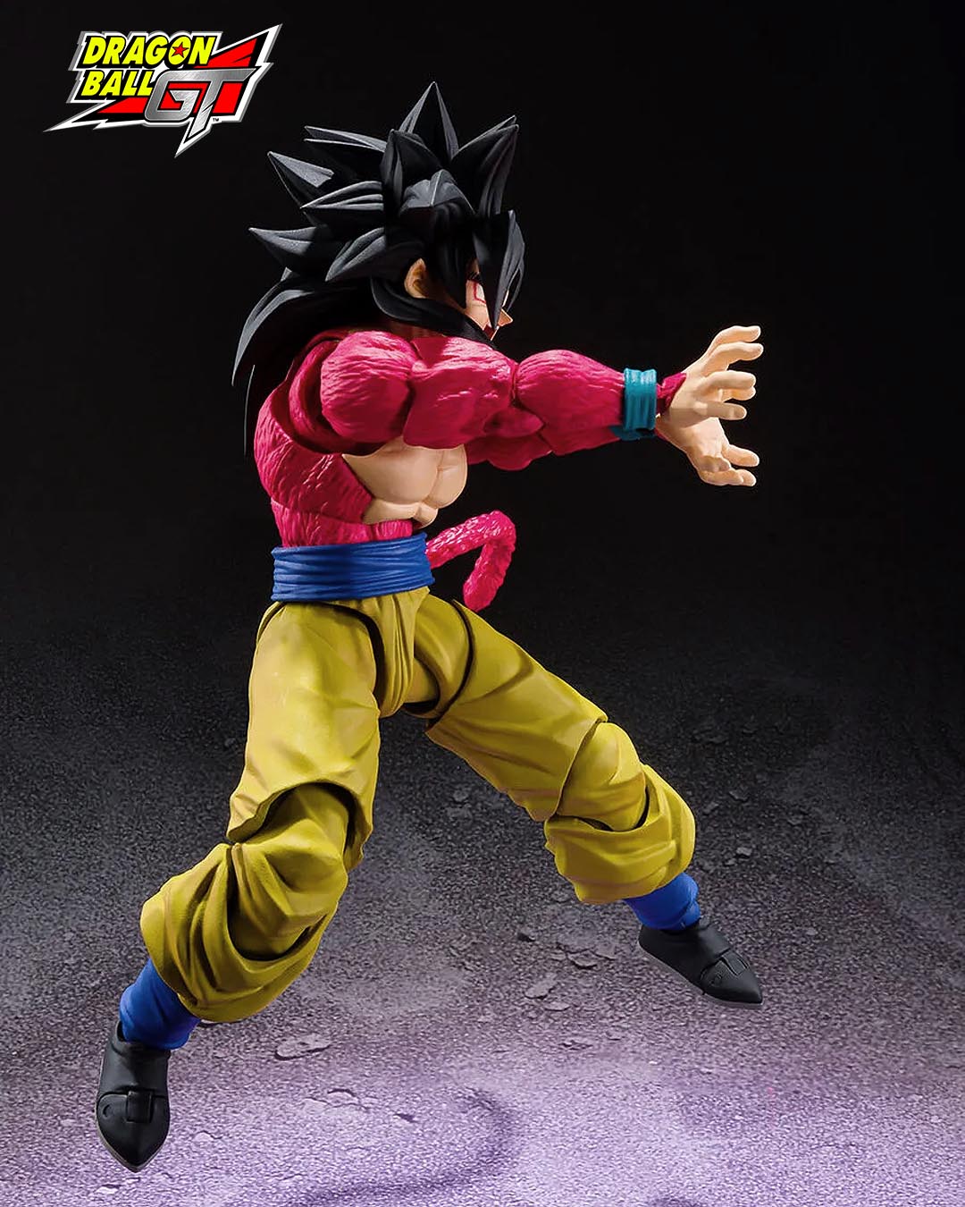 Super Saiyan 4 Son Goku. Figura 15cm Dragon Ball GT SH Figuarts.