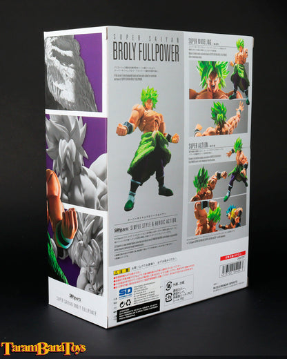 Super Saiyan Broly Full Power. Figura 22 cm Dragon Ball Super SH Figuarts RE-ISSUE.