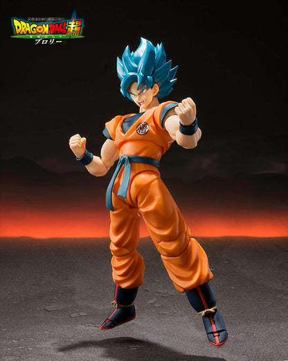 Super Saiyan God Super Saiyan Goku Figura 14cm Dragon Ball Super SH Figuarts RE-RUN