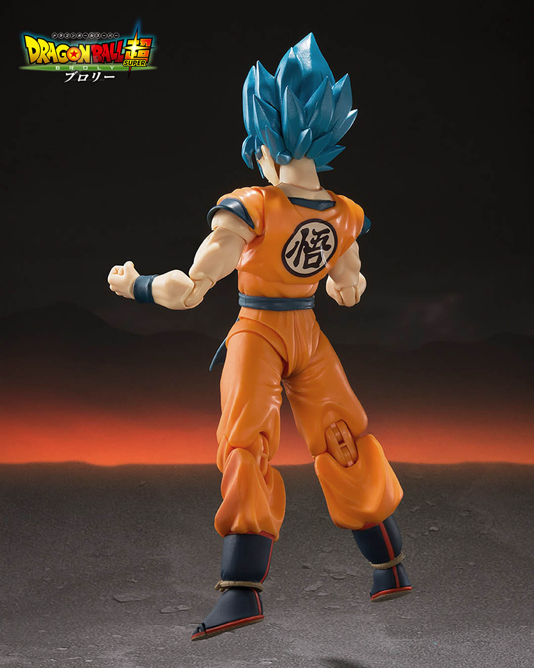 Super Saiyan God Super Saiyan Goku Figura 14cm Dragon Ball Super SH Figuarts RE-RUN