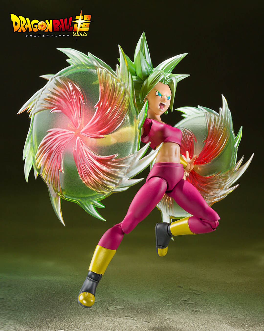 Super Saiyan Kefla Figura 13cm. Dragon Ball Super SH Figuarts.