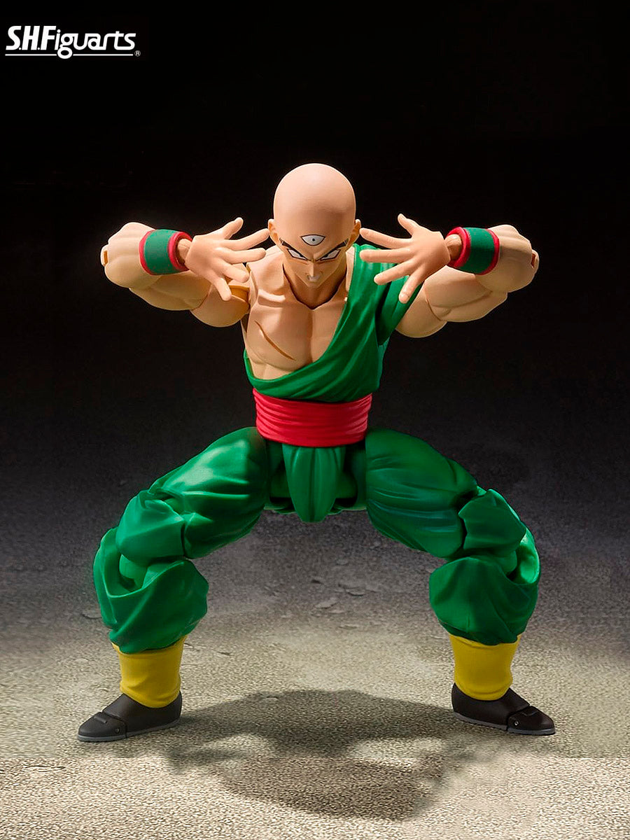 Figura Tenshinhan & Chaoz. Dragon Ball Z. SH Figuarts.