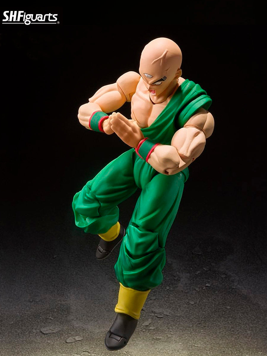 Figura Tenshinhan & Chaoz. Dragon Ball Z. SH Figuarts.