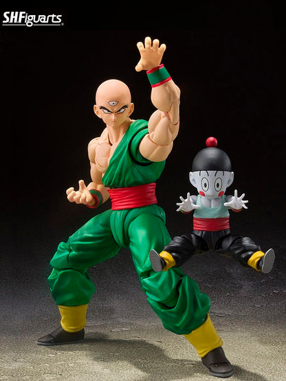 Figura Tenshinhan & Chaoz. Dragon Ball Z. SH Figuarts.