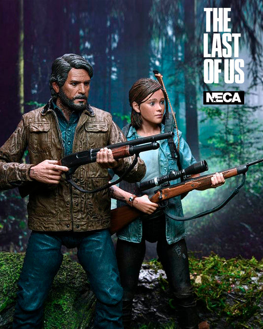 The Last of Us Part II Pack de 2 Figuras Ultimate Joel and Ellie 18 cm