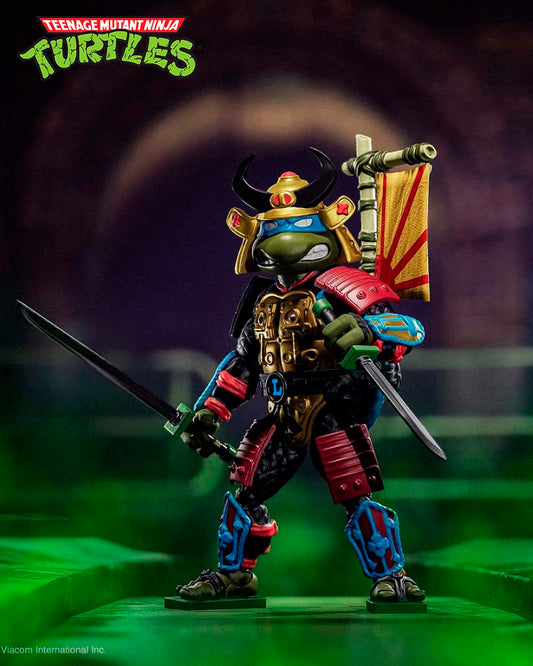 Tortugas Ninja Figura Ultimates Leo the Sewer Samurai 18 cm