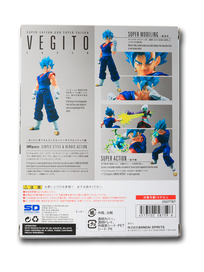 Super Saiyan God  Vegetto. Dragon Ball Super. SH Figuarts