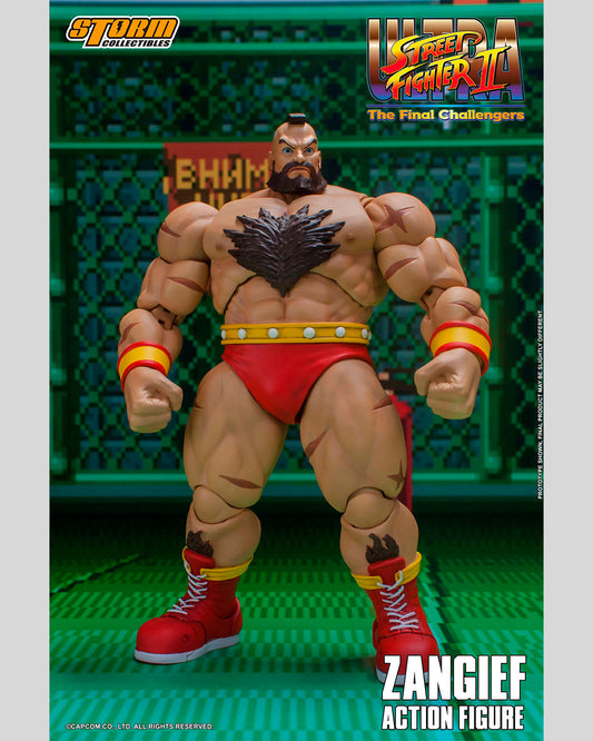 Ultra Street Fighter II: The Final Challengers 1/12 Figura Zangief 19 cm